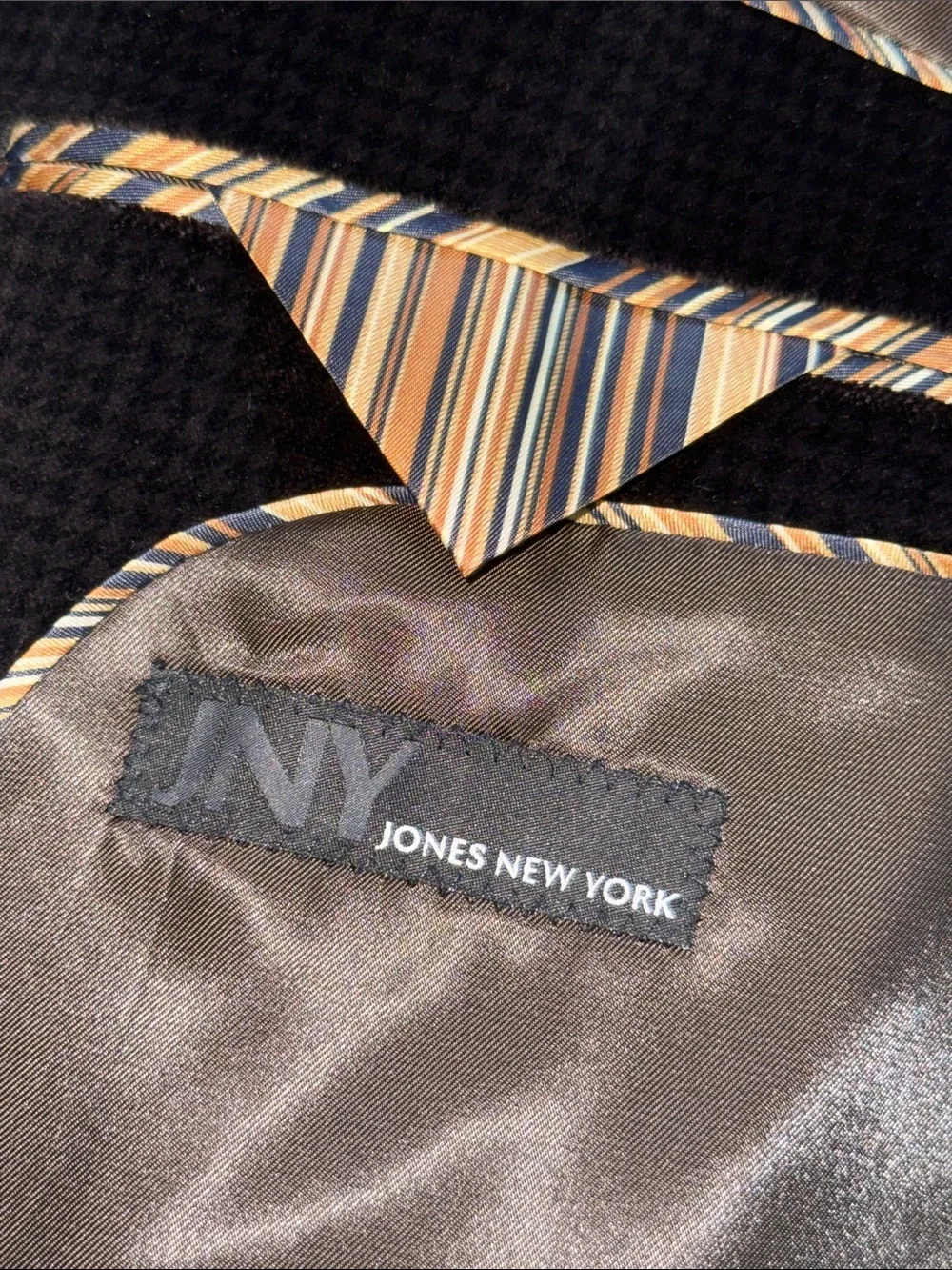Men's  Black an brown Houndstooth Sport Coat Blazer